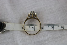 Load image into Gallery viewer, 9ct Gold Ring with Garnet and Diamonds