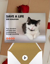 Load image into Gallery viewer, E-Card $50 Save a Life Donation