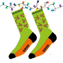 Load image into Gallery viewer, Christmas Reg Sport Socks