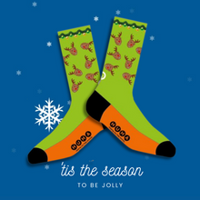 Load image into Gallery viewer, Christmas Reg Sport Socks