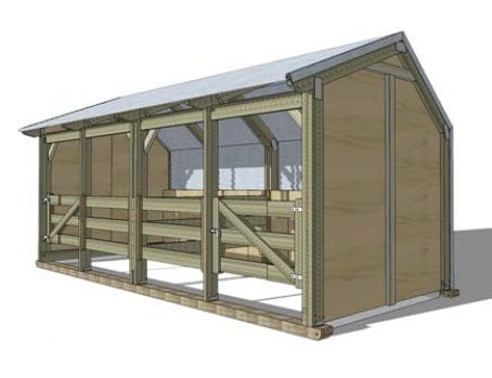 Wish-list Paddock Shelter for Large Animals