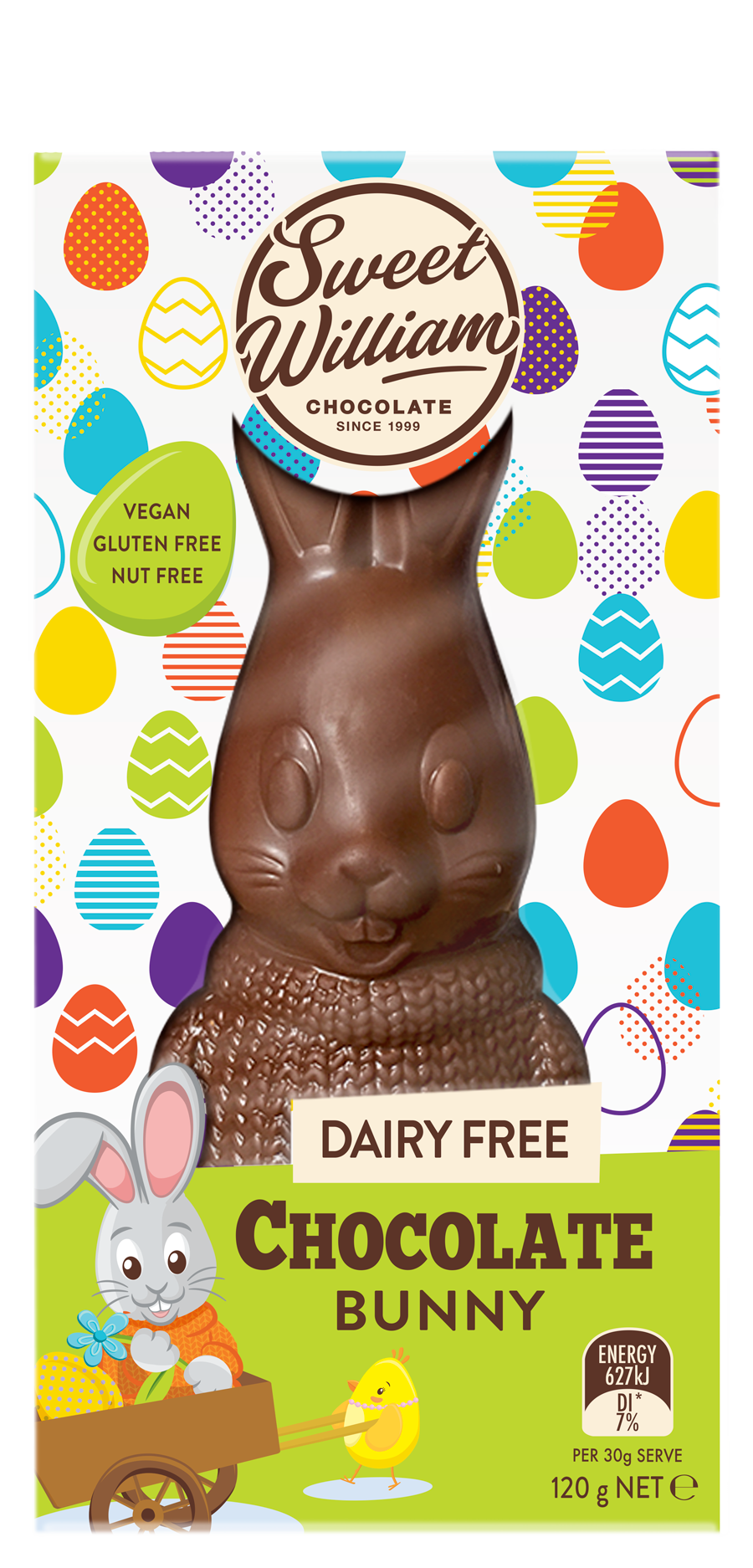 120G Hollow Mylk Chocolate Easter Bunny