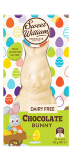 120g Hollow White Chocolate Easter Bunny