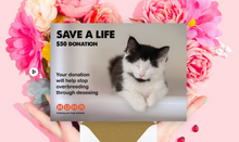 Load image into Gallery viewer, E-Card $50 Save a Life Donation
