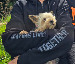 Pre-order Saving Lives Together hoodie