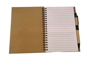 HUHA notebook with pen