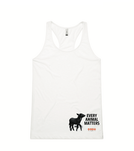 Women's Fit- Every Animal Matters Singlet